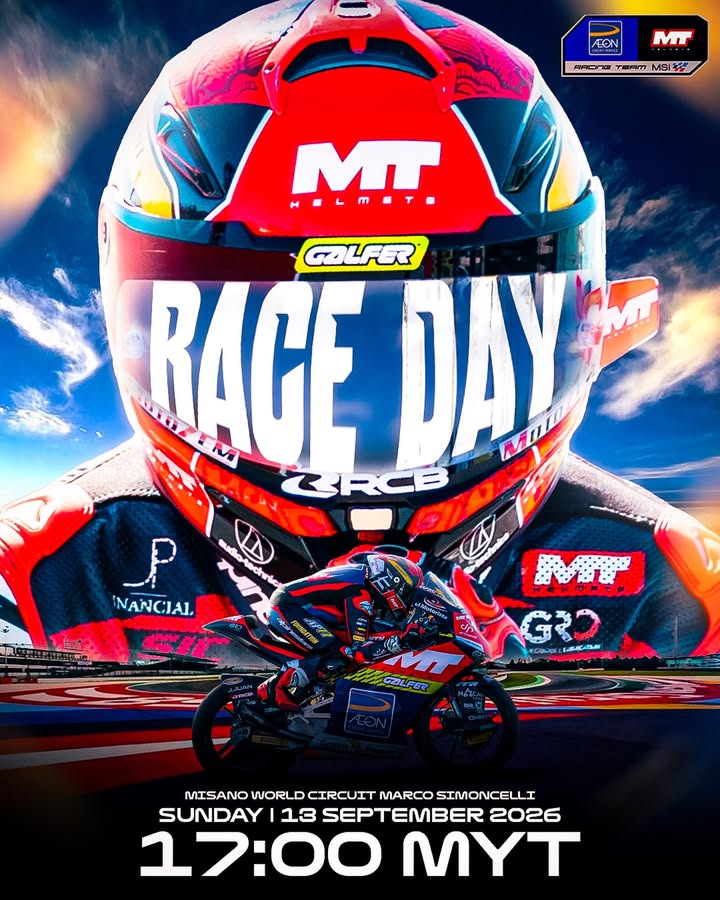 It’s Race Day at San Marino! 🇸🇲 Perlumbaan…