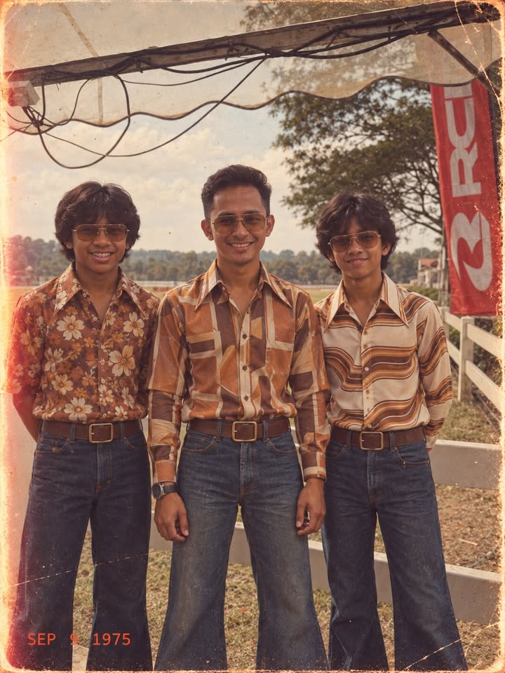 POV: We accidentally travelled back to the 70s.…