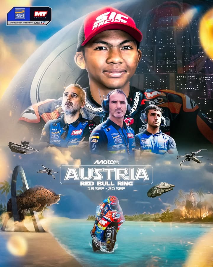 IT’S RACE WEEK AT AUSTRIA! 🇦🇹 Hakim Danish…