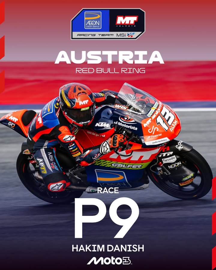 P9 for Hakim Danish in Austria! 🇦🇹 Hakim…