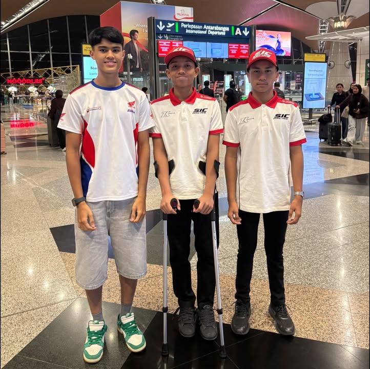 3 pelumba Moto4 Asia Cup negara akan berlepas…
