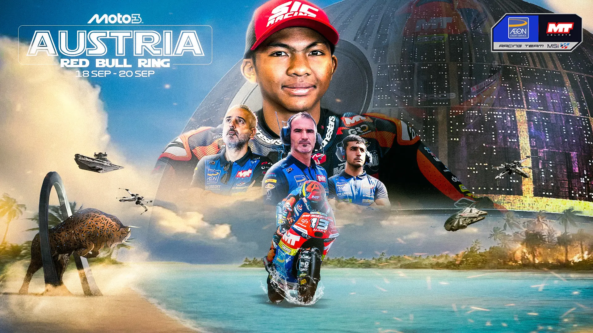 HAKIM DANISH SASAR KEPUTUSAN LEBIH CEMERLANG DI GP AUSTRIA