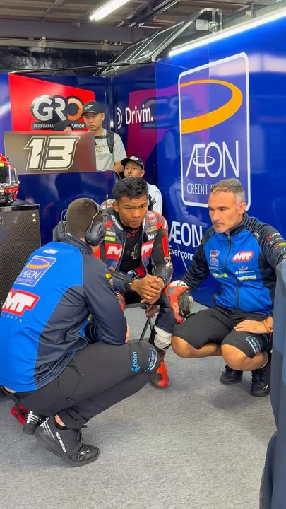 Danish crash 💥. Rider 🆗 #HD13 #RacingForwardWithAEONCredit