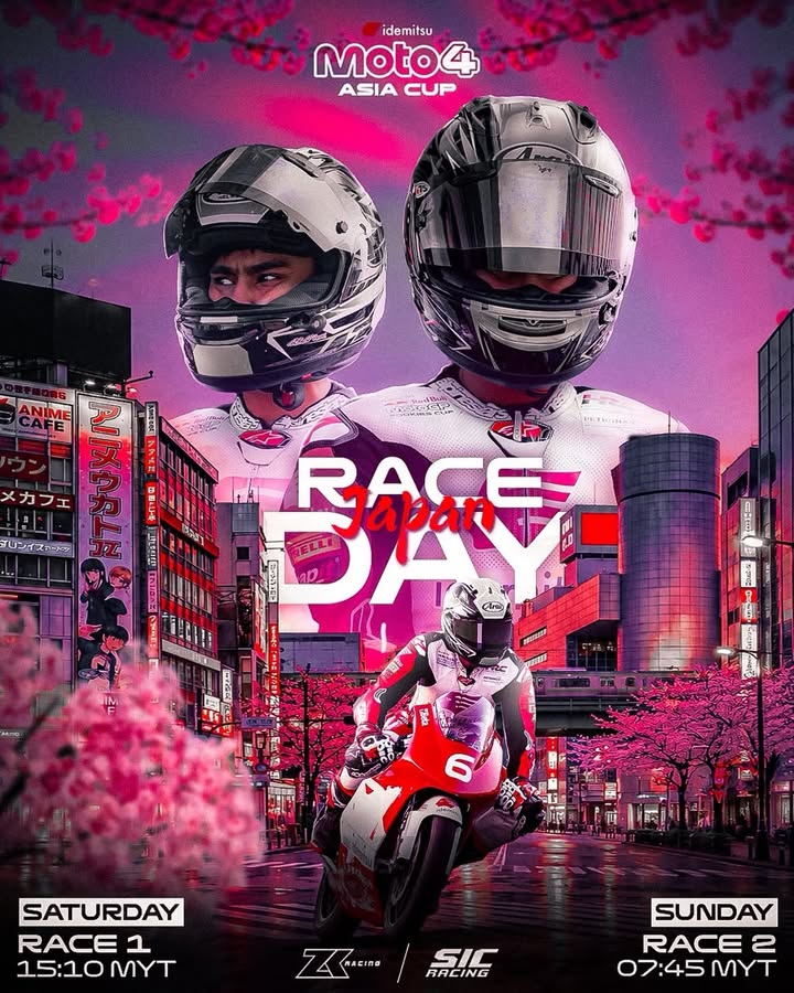 It’s Race Day for Moto4 Asia Cup! Race…