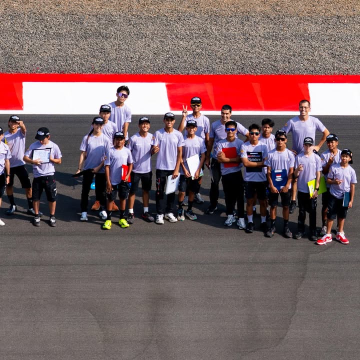 Moto4 Asia Cup Track Walk done at Mandalika…
