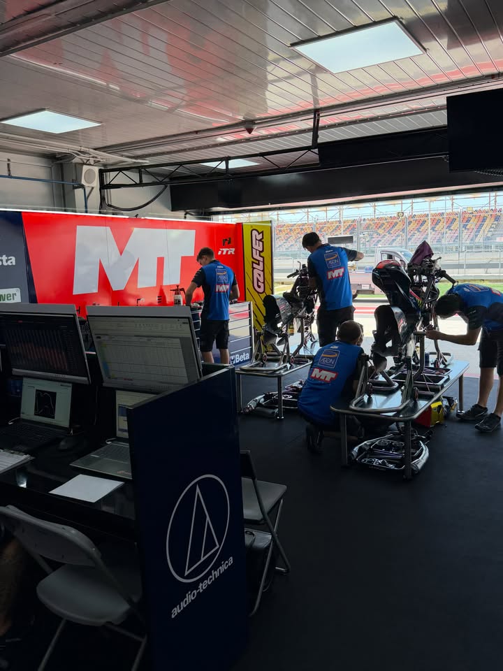 Hello dari #IndonesianGP. Setup day untuk hari ini.…