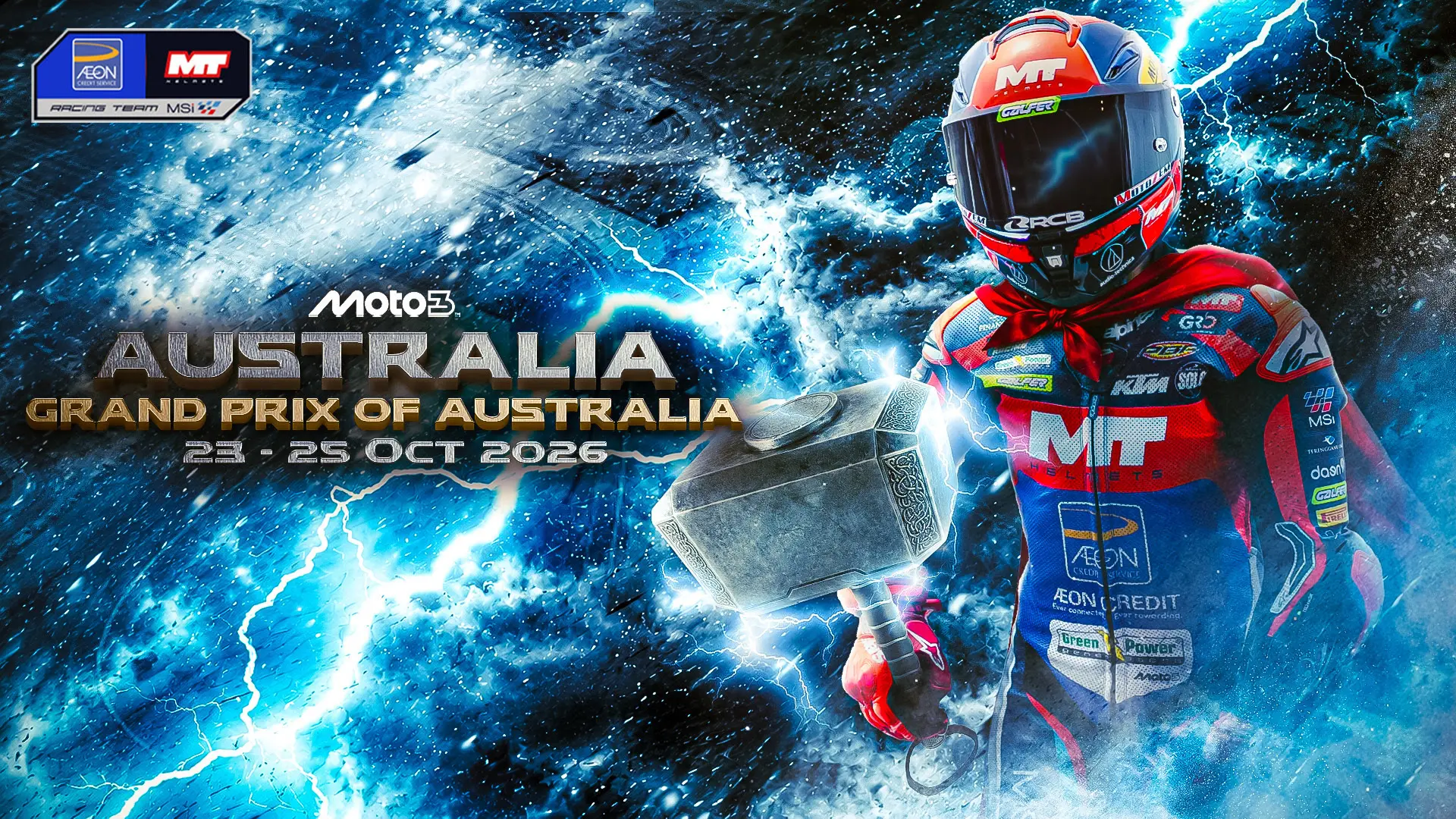 HAKIM DANISH ALIH TUMPUAN KE GP AUSTRALIA, TEKAD TEBUS MATA BERHARGA